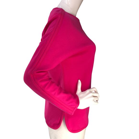 Ann Mashburn Womens Size XS Tunic Top Reversible Double Knit Pink Orange - Picture 10 of 16